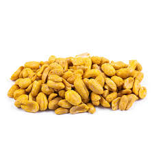 تصویر 1 از بادام زمینی زعفرانی مخصوص پذیرایی با عطر عالی